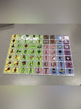 Speech Therapy AAC Core Board Puzzle